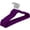 Purple, variant on Velvet Hangers Clothes Heavy Duty Non Slip Hangers (30 & 50 Pack)
