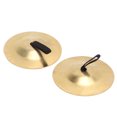 thumbnail image 1 of Finger Cymbals, Dancing Finger Cymbals Great Craftsmanship  For Gift For Party Gold, 1 of 8