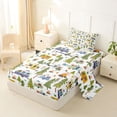 thumbnail image 2 of Erosebridal Kids Camping Twin Sheet Sets For Camper Gifts,Colorful Cartoon RV Bedding For Girl Kids 3-Piece, 2 of 6