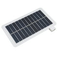 thumbnail image 1 of 5V 2W 400mA Solar Panel, Waterproof Solar Power Panels Space Saving Mini Solar Cell Small Solar Panel Module Photovoltaic Cells For Bicycles/Mobile Phones/Power Bank/Camping Lights, 1 of 8