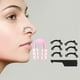thumbnail image 4 of 3 Size 3D Invisible Beauty Nose Clip Corrector Massage Nose Up Lifting Shaping Clip Clipper Shaper Bridge Straightening, 4 of 5