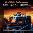 thumbnail image 6 of KOORUI 24" 1080p Gaming Monitor, 240Hz FHD Computer Monitor, 1ms Adaptive-Sync, VESA Mountable, New, G2411X, 6 of 10