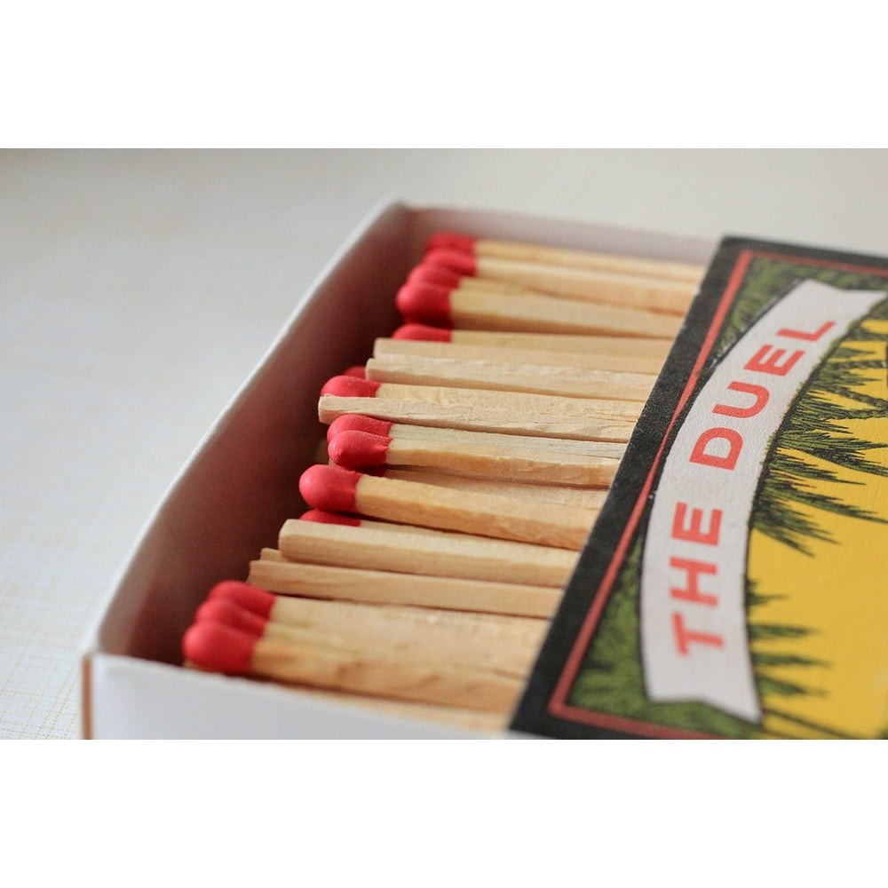 Fire Matchbox Kindle Match Matches Sticks20 Inch By 30 Inch Laminated