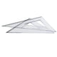 thumbnail image 2 of ESCUADRA SEMI 28CMS SIN BISEL CON GRADUACION, 2 of 2