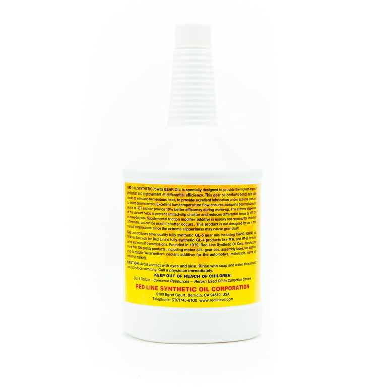 Red Line (50104) 75W85 GL-5 フルシンセティックギアオイル
