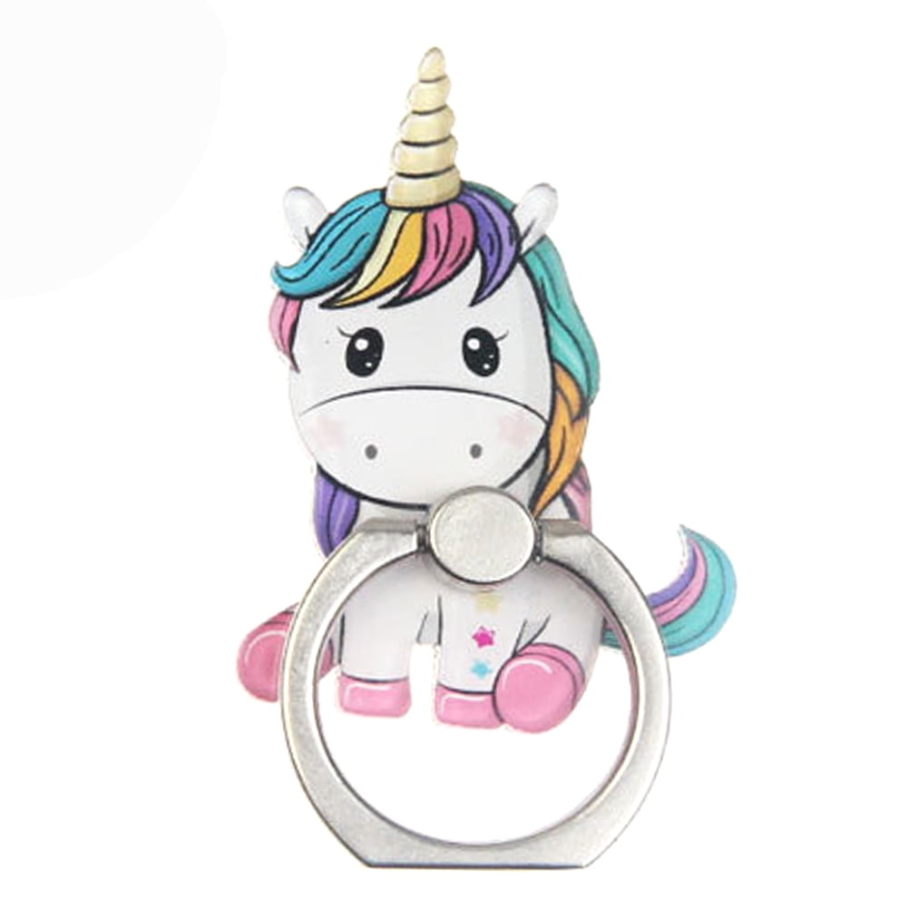 Cartoon Unicorn Finger Ring Mobile Stand Holder for Kuwait Ubuy