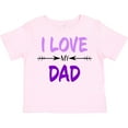 thumbnail image 3 of Inktastic I Love My Dad Fathers Day Boys or Girls Toddler T-Shirt, 3 of 5