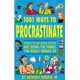 thumbnail image 1 of Pre-Owned One Thousand and One Ways to Procrastinate (Paperback) 0918259584 9780918259585, 1 of 1
