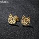 thumbnail image 1 of SMJEL-pendientes con pasador de acero inoxidable para mujer y niña, joyería para perro salchicha, Chihuahua, accesorios para gatito, 1 of 2