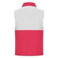 thumbnail image 5 of purcolt Womens Lightweight Golf Vest Color-Block Sleeveless Jacket Full-Zip Waistcoats with Pockets Outdoor Vest Outerwear, 5 of 6