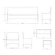 thumbnail image 2 of Juego 4 Pzas Para Exterior E Interior De Rattan Jardin Playa, 2 of 3