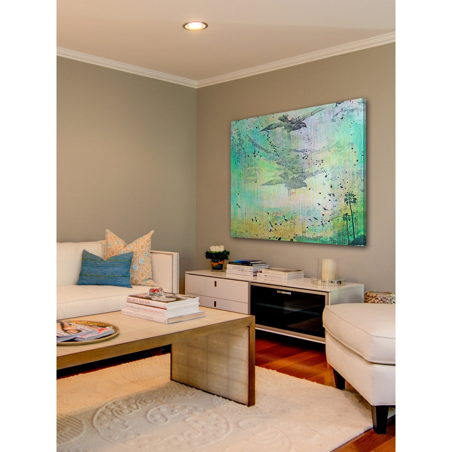Marmont Hill "Santa Cruz" by Tracy Silva Barbosa Painting Print on Canvas