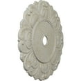 thumbnail image 3 of 32 1/4"OD x 3 5/8"ID x 1 1/8"P Angel Ceiling Medallion (Fits Canopies up to 15 3/4"), Hand-Painted Pot of Cream Crackle, 3 of 7