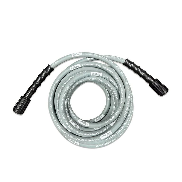 Hyper Tough Pressure Washer Hose 1 4 x 25 with M22 Fittings Superior PW Hose Walmart