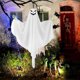 thumbnail image 4 of Adorno colgante de fantasmas de Halloween | Diseño de huesos de mano espeluznantes | Expresiones Aterradoras y Adorables | Tela y plástico | Fácil de colgar | Decoración interior exterior, 4 of 6