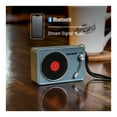 thumbnail image 3 of Crosley Mini Record Player Portable Bluetooth Speaker In Tourmaline, 3 of 4