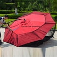 thumbnail image 4 of Exnemel Parasols Net, Umbrella Net Cover Screen, Outdoor Garden Parasol Table Screen Parasol Mosquito Net Cover, 300x230cm (White), 4 of 5
