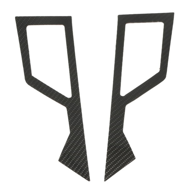 2 piezas de fibra de carbono UTV cubierta decorativa del panel trasero protector elegante reemplazo para Polaris RZR PRO XP 2021 en adelante
