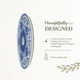 thumbnail image 3 of Judaica Giftware / Accessories Round Challah Tray, 3 of 7