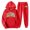 Red&&100, variant on CONROSES Mens Sweatsuits 2 Peice Set Casual Sweat Suit for Men Letter Graphic Y2K Long Sleeve Hoodies Pants Comfy Fall Winter Jogging Track Suits