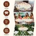 thumbnail image 7 of Orange Pumpkins Fall Round Tablecloth, Fitted Table Cover with Elastic for 36"-44" Round Tables, Thanksgiving Maple Leaf Rustic Table Cloth Outdoor Indoor Dinning Party Waterproof Tablecloths, 7 of 7