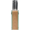 thumbnail image 4 of Mercer Culinary Renaissance 6-Piece Forged Steel Knife Block Set, Beachwood Block with Tempered Glass, 4 of 8