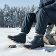thumbnail image 3 of Ecetana Snow Boots for Men Winter Warm Waterproof Outdoor Hiking Shoes, 3 of 7