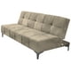 thumbnail image 1 of Sofa Cama Reclinable El Bazar Store New York Terciopelo Beige Futón 3 posiciones Sala, 1 of 6