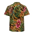 thumbnail image 3 of High Quality Hawaiian Shirts for Men Short Sleeve Aloha Beach Shirt Floral Summer Casual Button Down Shirts Blouses VSDJ3Z, 3 of 7