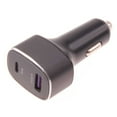 thumbnail image 3 of 36W PD Fast Car Charger for Samsung Galaxy Tab A7 10.4" (2022)/Tab S6 Lite 10.4" (2024 SM-P620) - 6ft USB-C Cable 2-Port Long Cord Power Adapter Type-C Wire DC Socket Plug-in, 3 of 7