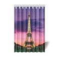 thumbnail image 1 of ABPHQTO Cortina de ducha de la Torre Eiffel de París Cortina de ducha impermeable 120x180 cm, 1 of 2