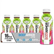 Bodyarmor Lyte Sports Drink Low-Calorie Sports Beverage, Kiwi Strawberry, Natural Flavors With Vitamins, Potassium-Packed Electrolytes, No Preservatives, Perfect For Athletes, 16 Fl Oz (Pack Of 12)