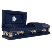 Titan Casket, Veteran Select Series Funeral Casket (Navy)