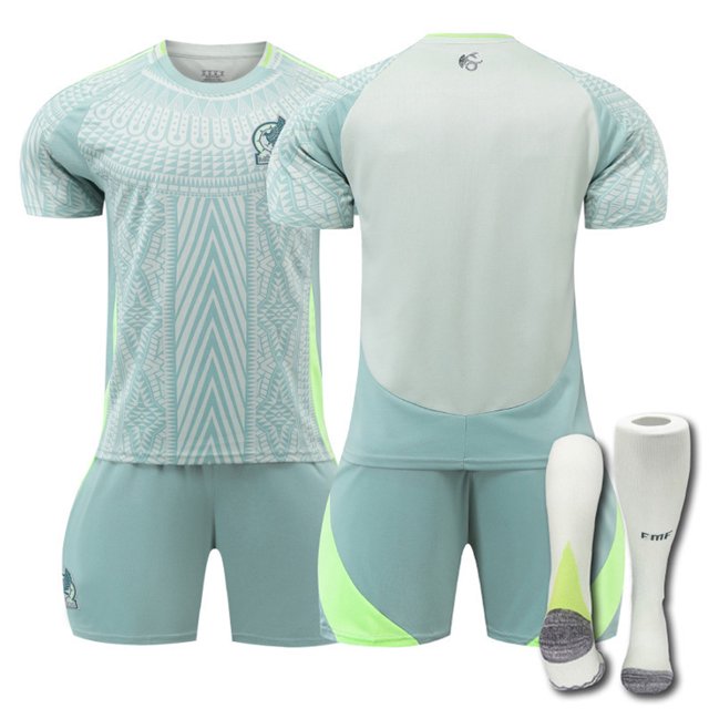 Uniformes de Futbol Infantil Uniformes de Futbol Mexico Uniformes de Entrenamiento de Futbol Visitante