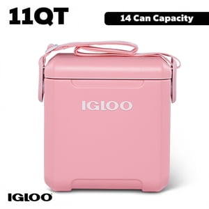 Igloo Tag-A-Long Cooler, 11 Quart, Pink