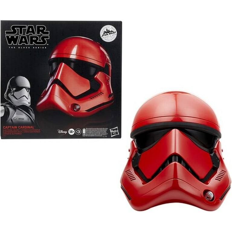 ヘルメット: キャプテン・カーディナル Hasbro Star Wars Black Series - Captain Cardinal Electronic Helmet