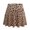 Leopard Design, variant on HELLHERO Dark Leopard Print Tennis Skirt, 2 Side Pockets Built-in Shorts Golf Skirts Stretchy Athletic Skort for Daily Wear Hiking
