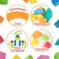 thumbnail image 4 of Bloques de espuma Building Blocks UNIH para niños pequeños de 1 a 3 años, 46 unidades, 4 of 6