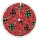 thumbnail image 1 of Faldas para árbol de Navidad a cuadros de 30 pulgadas, tapete para árbol de Navidad para fiestas de invierno, falda para árbol de Navidad para decoraciones navideñas rústicas, 1 of 1