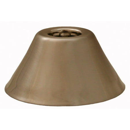 Bell Escutcheon - Brushed Nickel Escutcheon 1/2