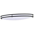 thumbnail image 3 of Nuvo Glamour LED 32-in Flush Mount Fixture Black Oval Shape CCT Selectable, 3 of 13