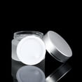 thumbnail image 3 of Guardoinrt Refillable Glass Cosmetic Container - Convenient And Environmentally Friendly Durable And Wear-resistant Matte Cosmetic silvery 50g,1 1Set, 3 of 6