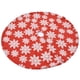 thumbnail image 5 of Falda de árbol con patrón de copo de nieve blanco, falda de árbol de Navidad Falda de árbol blanca Estera de árbol de Navidad de primera línea, 5 of 8
