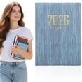thumbnail image 2 of Weekly Planner 2026, Calendar Planner, A5 Notebook Organizer Planner Daily Planner Notebook Travel Diary, 2026 Weekly Appointment Book, Daily Hourly Planner 2026, 1Pc, Multicolor(Blue1,8.1x5.7"), 2 of 9