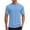 Sky Blue, variant on Men T Shirts Raglan Short Sleeve Solid Color Regular Cozy Swim Shirt Upf 50  Sun Shirt Rash Guard Athletic Quick Drying T Shirts Tee Tops Green 3XL