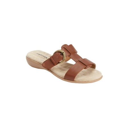 

Comfortview Women s Wide Width The Dawn Sandal By Comfortview