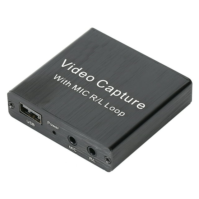 4k Input Resolution High-Definition Acquisition USB Video Capture Card, Video Capture Card, For OBS Recording Box VLC