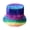Dark Blue, variant on HONHUZH Summer Hats Unisex Reversible Tie Dye Bucket Hat Colorful Summer Sun Cap