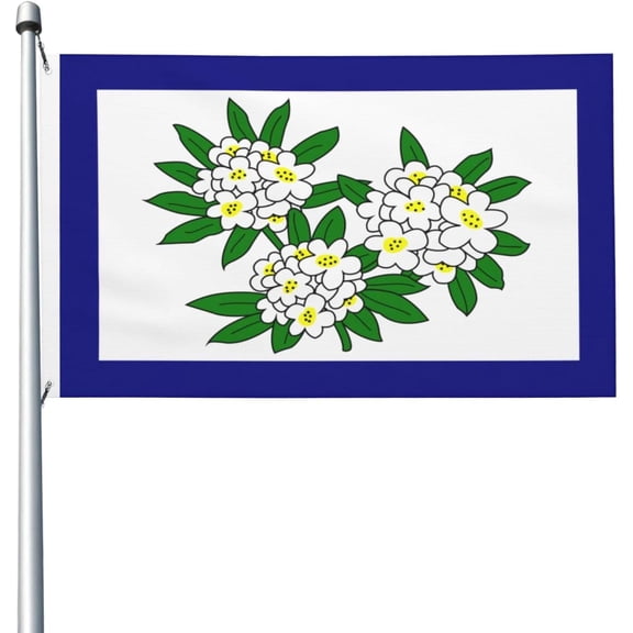 Flag Of West Virginia (1905-1907) Flag 3x5 Ft Outdoor Flags Banner Double-Sided Decorative Flag Durable Polyester Home Yard Funny Flags
