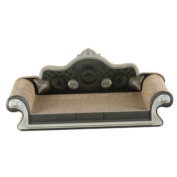 Gazechimp Retro Style Corrugated Cardboard Cat Scratching Pad, Single Piece